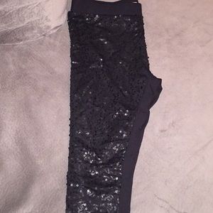 Sequined leggings
